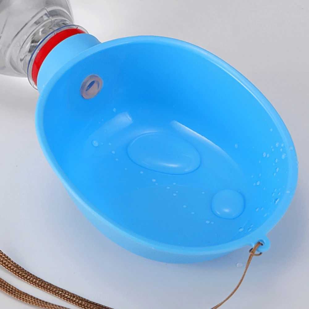 Dog Water Dispenser Portable Travel Pet Water Dispenser Leak proof Dog Bowl Food Cat Fountain Outdoor Walking Beverage Bottle Dog Feeder Y250319