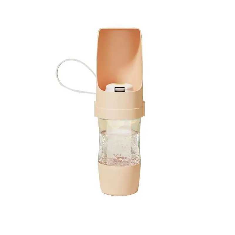 Dog Water Bottle Dog and Pet Outdoor Accompanying Cup Portable Dog Kettle Walking Dog Water Bottle Feeder Dog Supplies Y250319