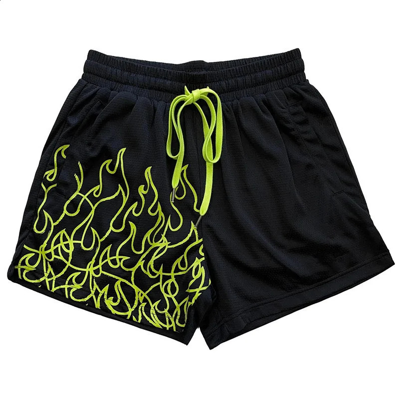 American summer shorts mens threepoint shooting but knee sports casual college boys wear breathable quick drying basketball pants 250312