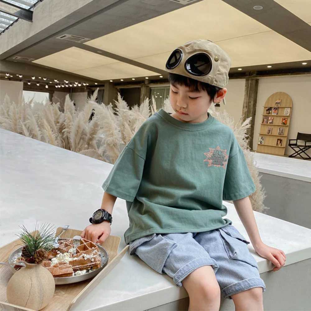Boys T-shirts baby clothing short sleeved T-shirts childrens summer T-shirts toddler clothing new arrivalsT250320