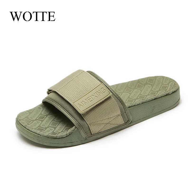 New mens slipper brand luxury soft sandals mens beach casual shoes EVA platform M N-Slip flip cover summer Y250320
