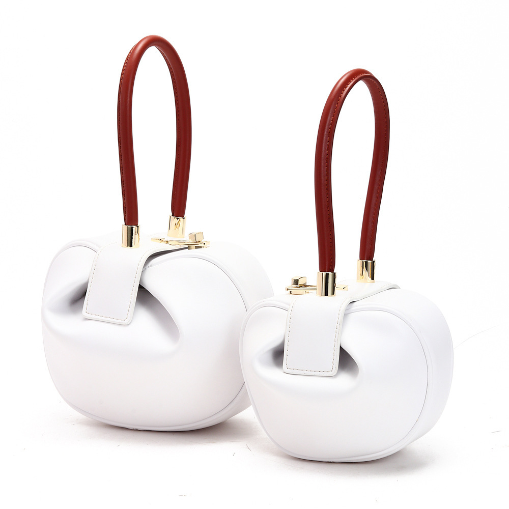 New Female Handbag With Niche Design Large Capacity High End Feel Genuine Leather Handbag One Shoulder Armpit Bag Spring And Summer Women S Bag Should