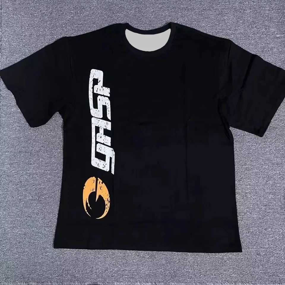 Mens T-shirt New High Quality Mens Gasoline Training Fitness Breathable Large Sport Loose Short Sleeve Mens ShirtT250319