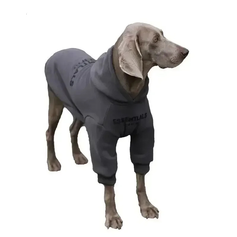 large pet dog clothing autumn and winter set with thick colored sealed British sweater 250318