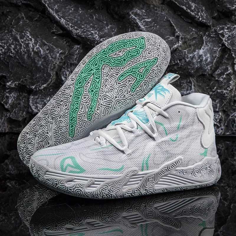 High quality mens basketball shoes wearable gym anti slip sports shoes childrens mat basketball shoesW250320