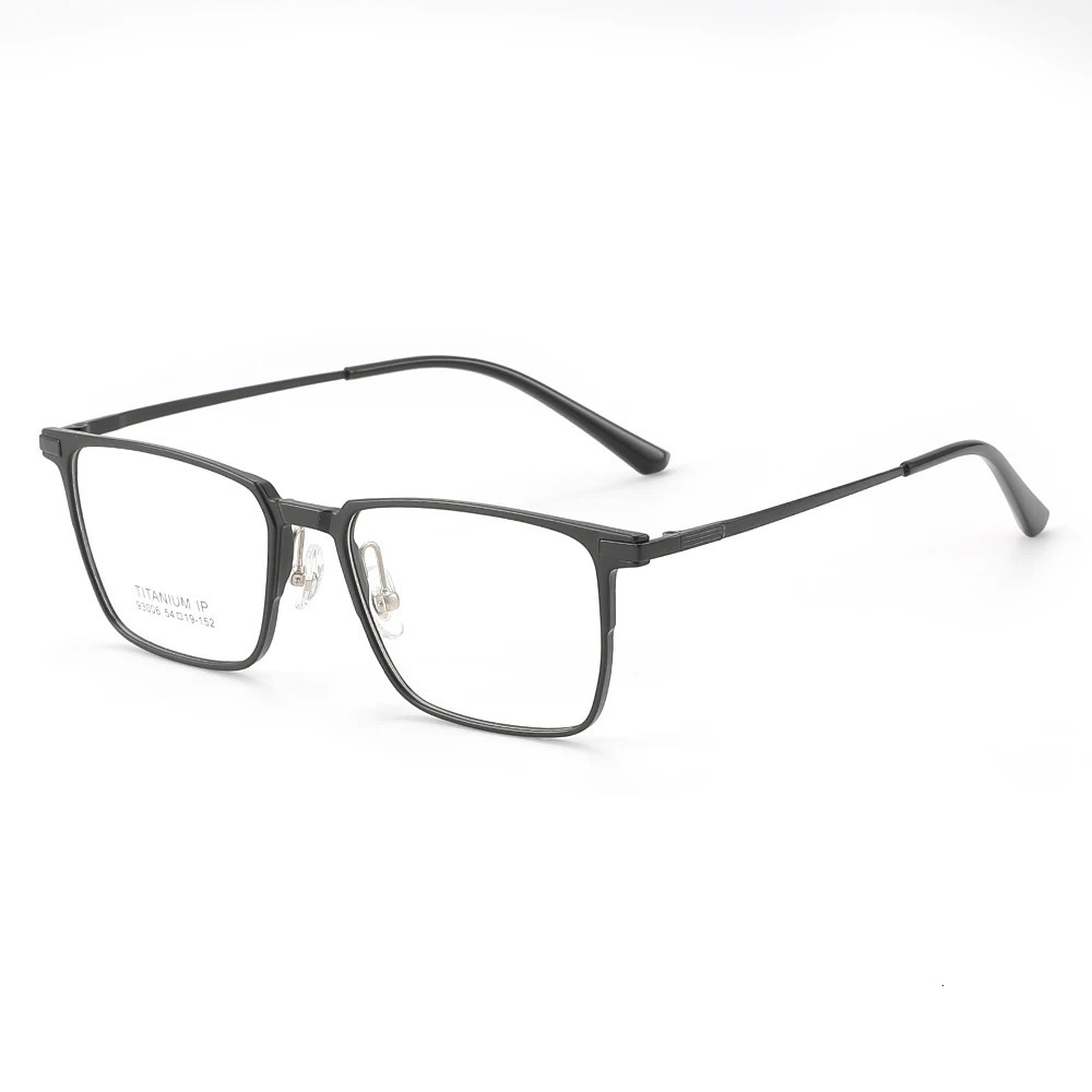 3 In 1 Pure Full Rim Square Men Glasses Frame With Polarized Clip On Sunglasses And Night Vision Women Eyewear 93006 250228