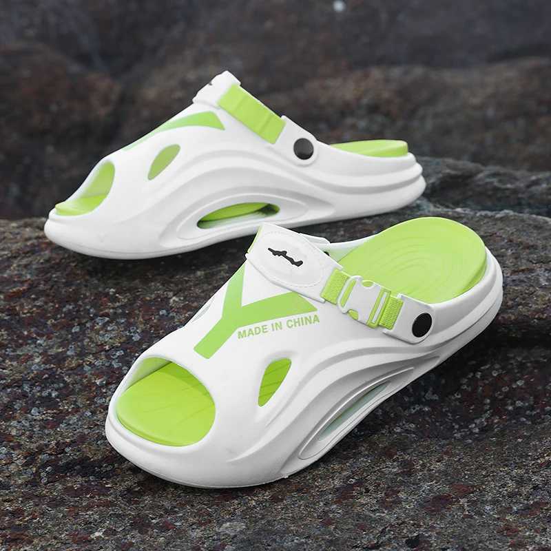 Mens Sandals Outdoor Thick Bottom Mens EVA Slippers Design Mens Soft Flip Casual Beach Mens Summer Sandals Y250320