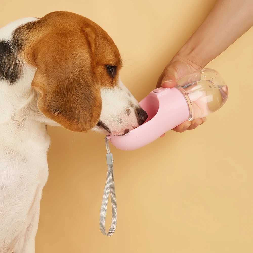 Portable dog water bottle pet travel water dispenser suitable for small and large dogs cats outdoor walking puppies beverage bowls Chihuahua supplies 
