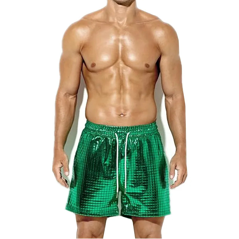 Summer Mens Drawstring Shorts Green Red Blue Optional Suitable for Beach Casual 250317