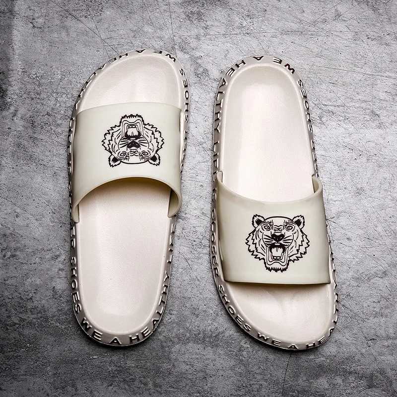 Fi mens slippers comfortable indoor He shoes N-Slip bathroom slippers outdoor lightweight beach shoes couple garden shoes Y250320