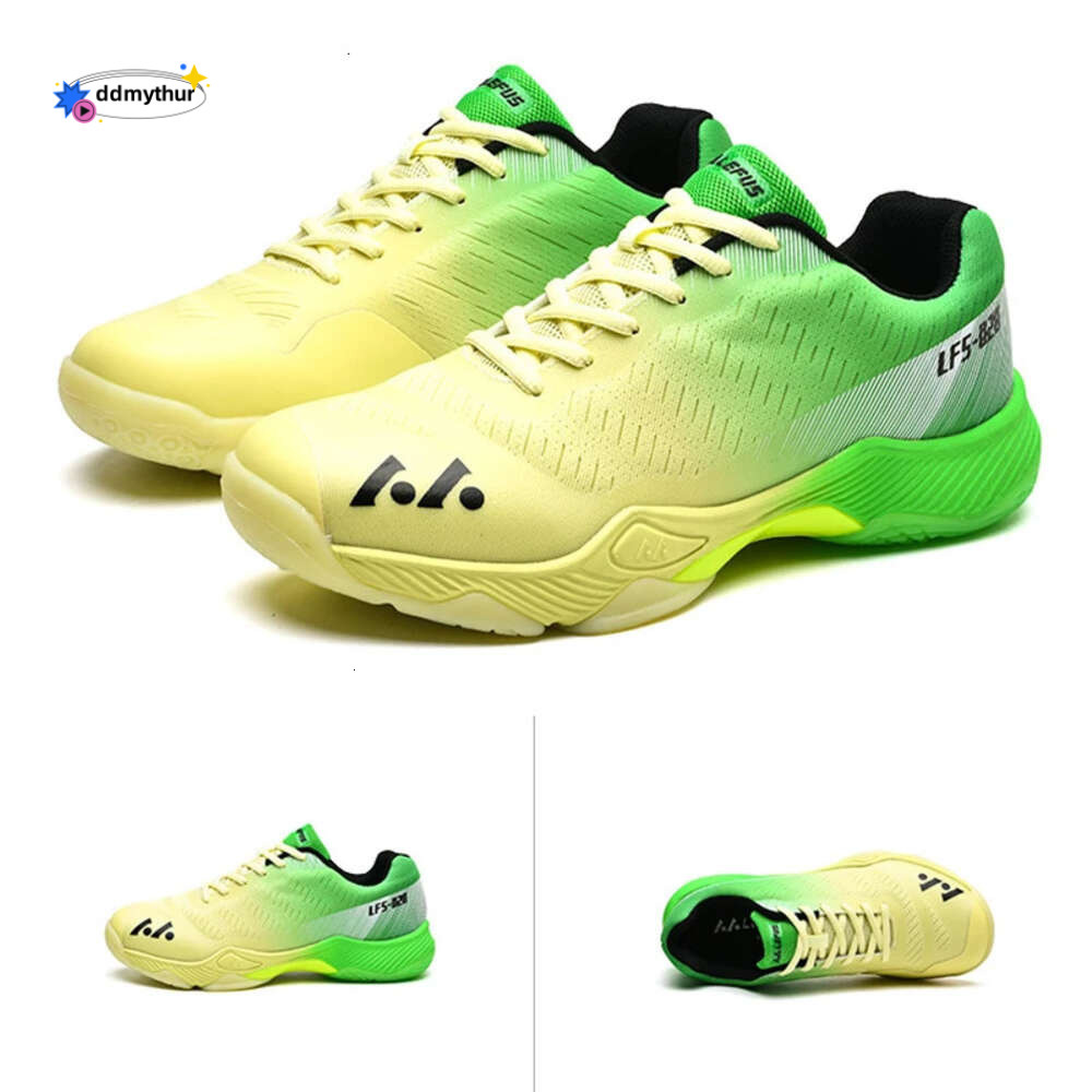 2024New Original LEFUS Men Women Badminton Size 36-46 Vantage Cushioning Table Tennis Sneakers Breathable Sport Shoes ddmythur