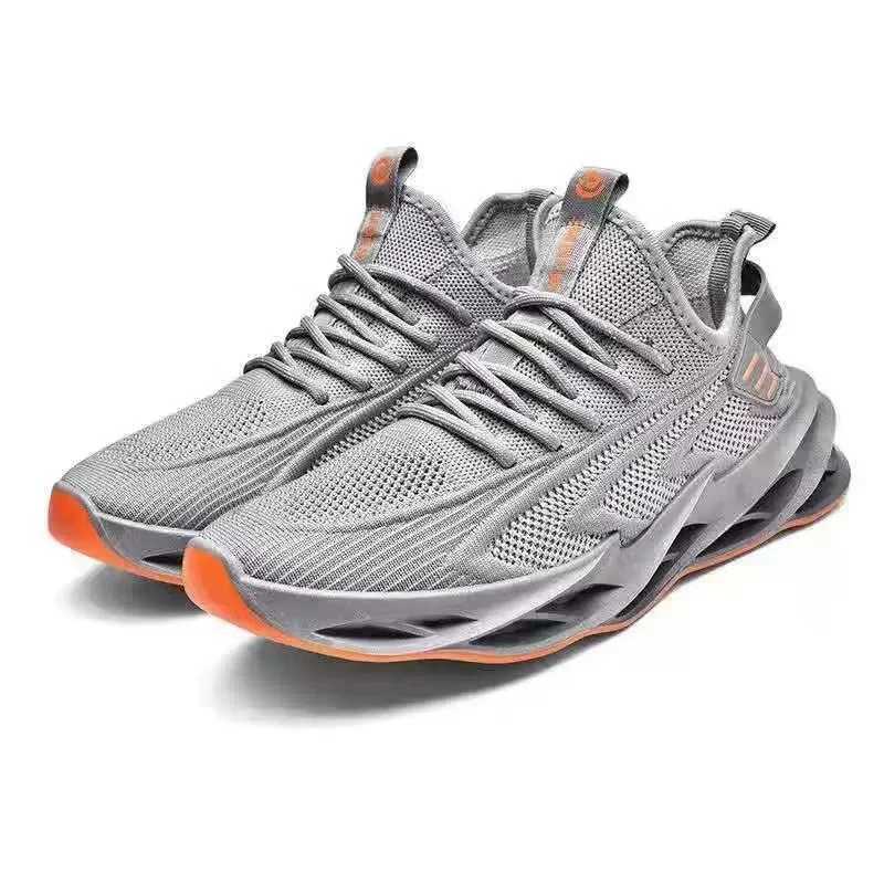 Mens shoes 2024 new trend mens shoes breathable lace running shoes Korean version lightweight casual sports shoes mens shoesW250320