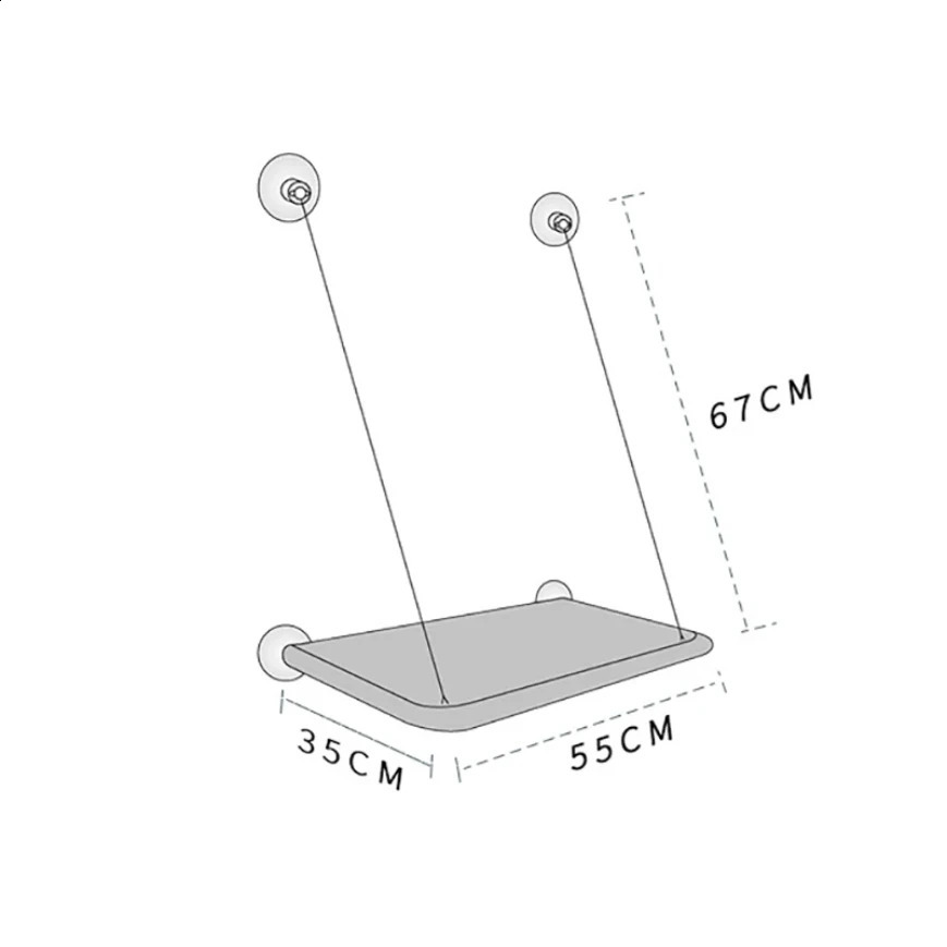 20KG capacity suspended cat hammock with sunroof seat suitable for large cats comfortable climbing frame pet accessories 250312