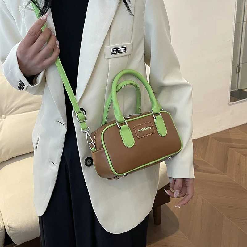 2024 new Spring Pu leather shoulder bag suitable for womens travel wallets and handbags. Versatile Messenger Bag brand cross body bag designer Y250319