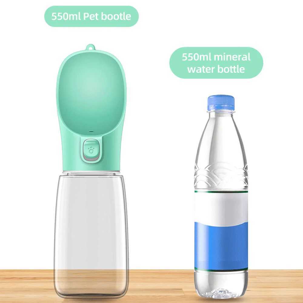 Pet dog water bottle used for small and medium-sized dogs cats outdoor hiking leak proof durable small dog drinking bowl Chihuahua bulldog supplies Y2