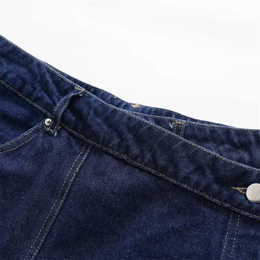 2024 ZAR * Spring/Summer New American Retro Collection Small and Popular Western Design Button Decorative JeansXJ250320