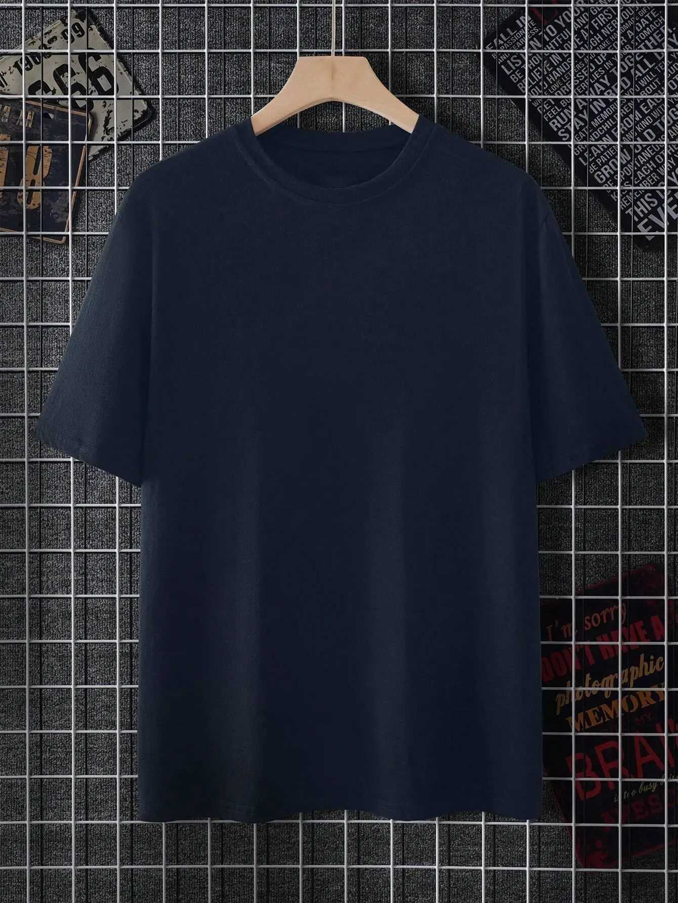This is the graphic mens T-shirt in the letter. Summer cotton fashionable oversized clothing casual hip-hop top loose and soft T-shirtT250319