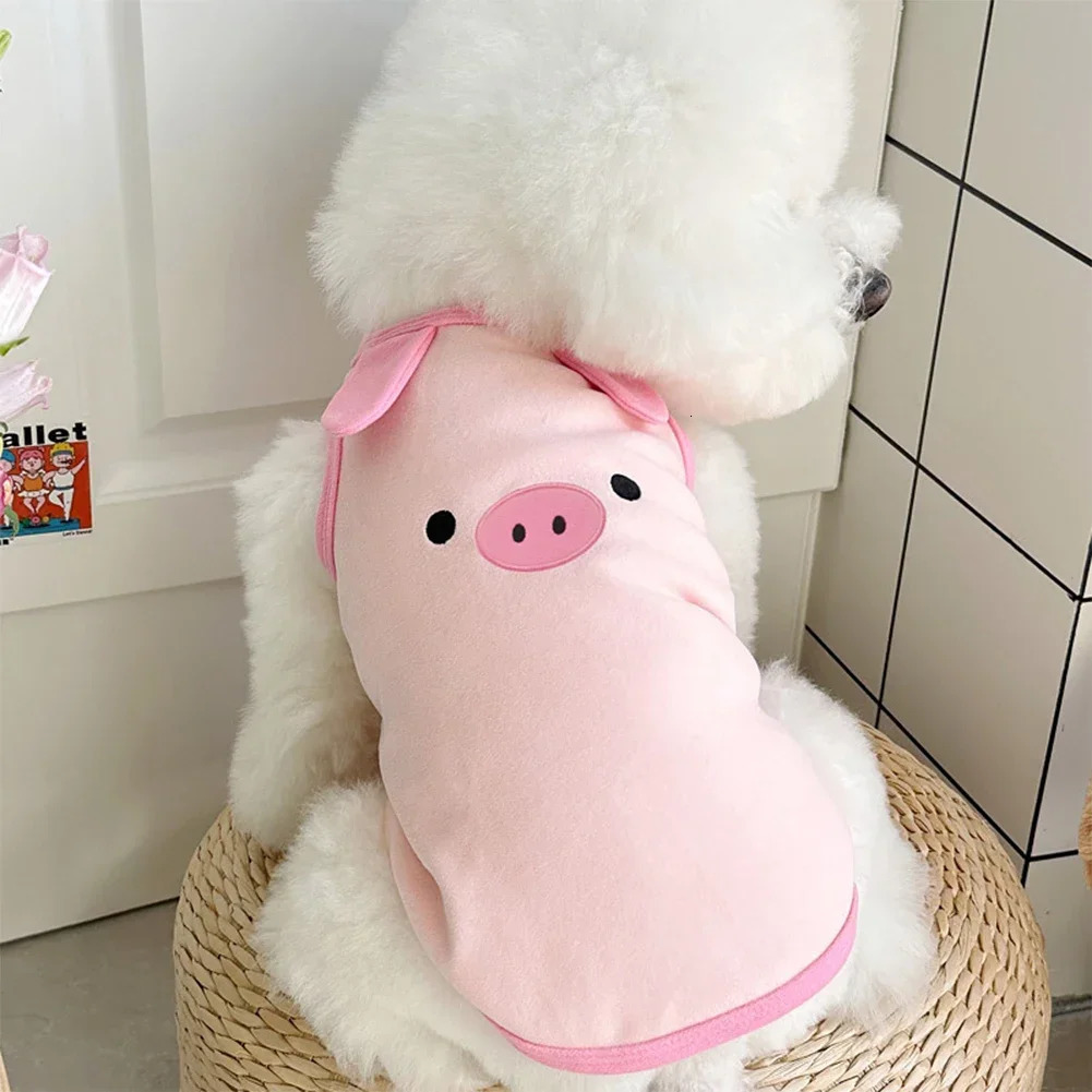 159kg pet clothing suitable for small and mediumsized dogs cotton French bulldog vests sweaters pajamas warm soft winter cat dog coats 250318