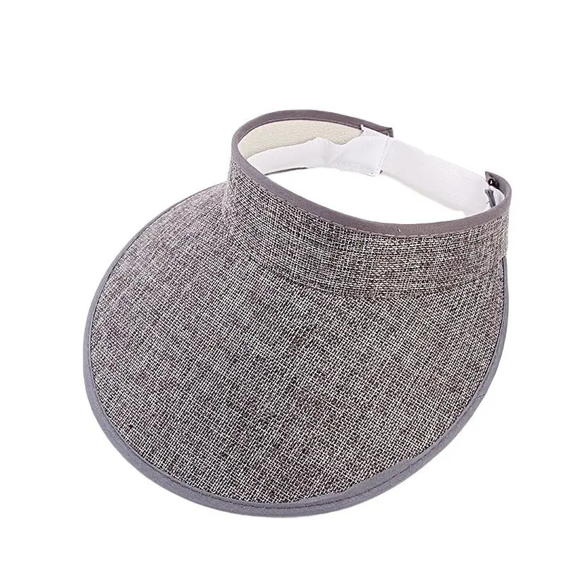 Sun Visors For Women Faux Linen Fashion Hats For Women Sports Visor Women hats 250320