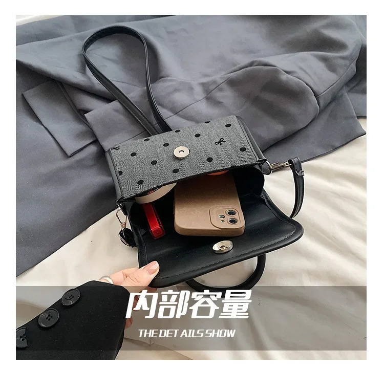 Fashion Bow Womens Top Handbag Small Square Pu Womens Shoulder Cross Body Bag Autumn Womens Handbag Clutch Wallet 250318