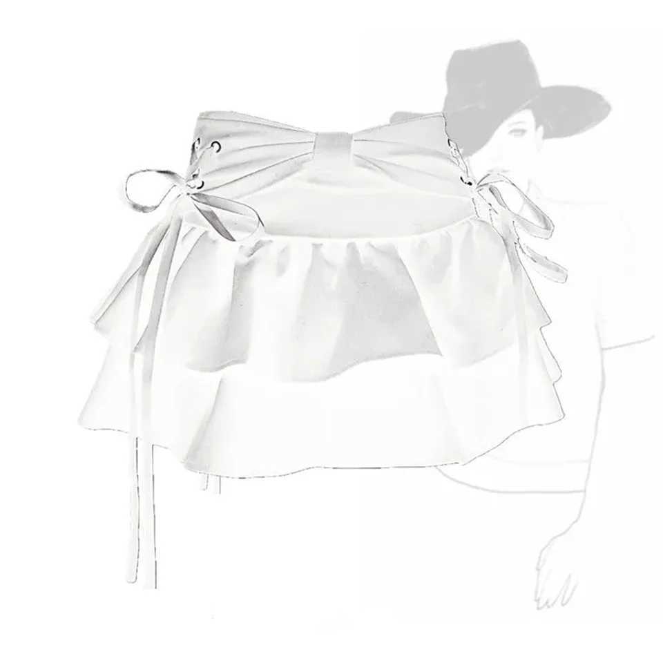 New Fashion Womens Hot Girl Sweet Kaye Bow Retro Y2k Clothing American Street Clothing Sexy Summer A-line Gothic Mini Cowboy SkirtXJ250320