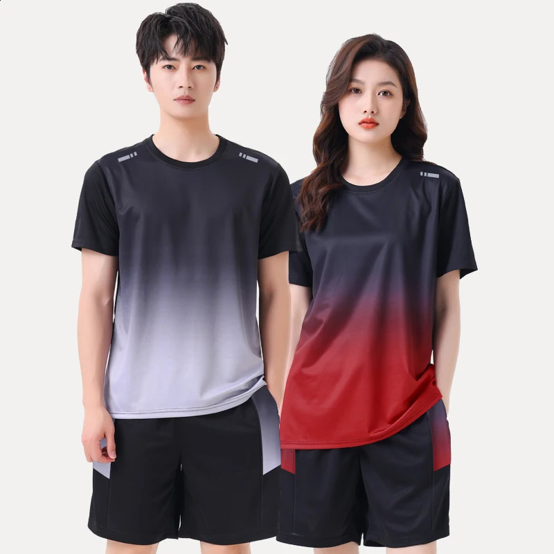 Sports suit mens short sleeved shorts casual running clothes short sleeved T-shirts mens casual sportswear large g 250319