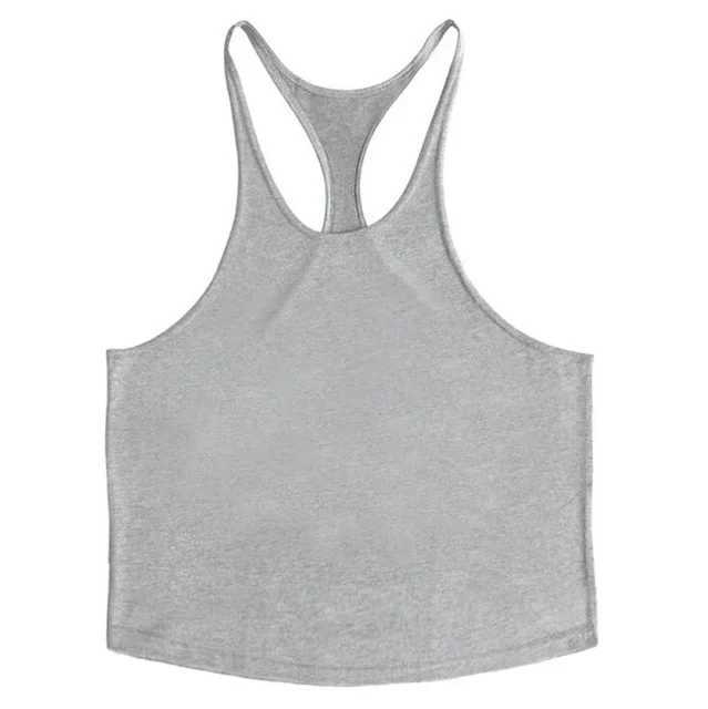Mens fitness vest fitness sleeveless shirt 2024 new mens cotton clothing fashionable single vest underwear HombreXJ250319