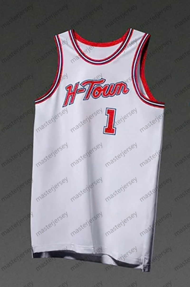 2025 City Edition Basketball Jersey Green Sengun VanVleet Olajuwon Thompson Custom Jerseys Sweatshirt - Embroidered
