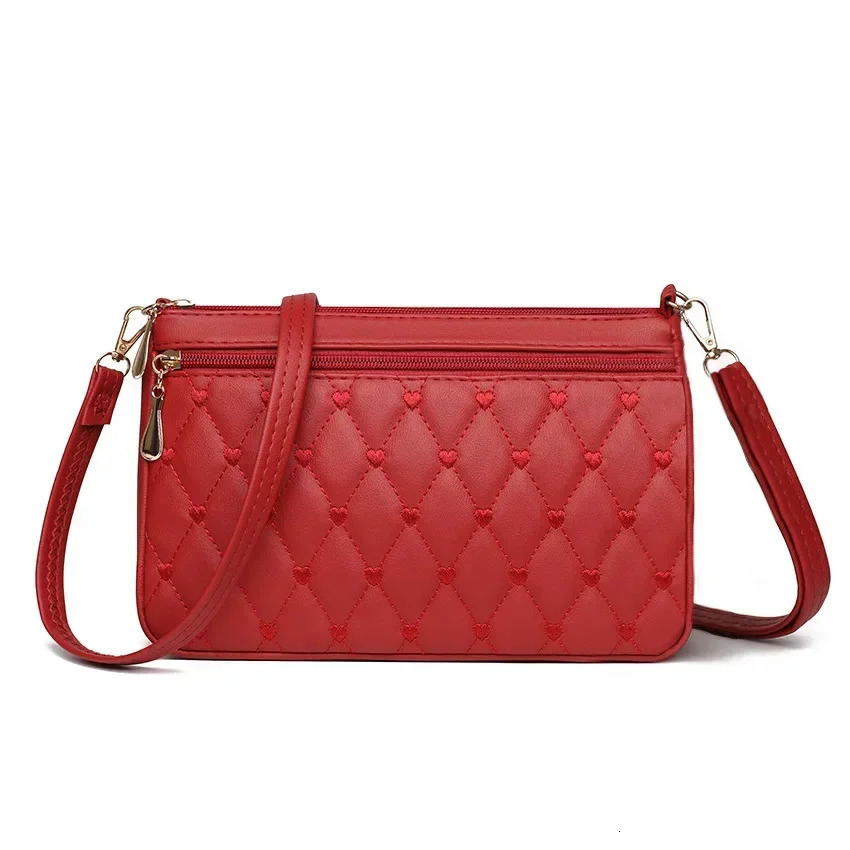 2025 Summer New Large Capacity Womens Cross Shoulder Bag Versatile Quilted Single Shoulder Cross Border Ladies Handbag R250320