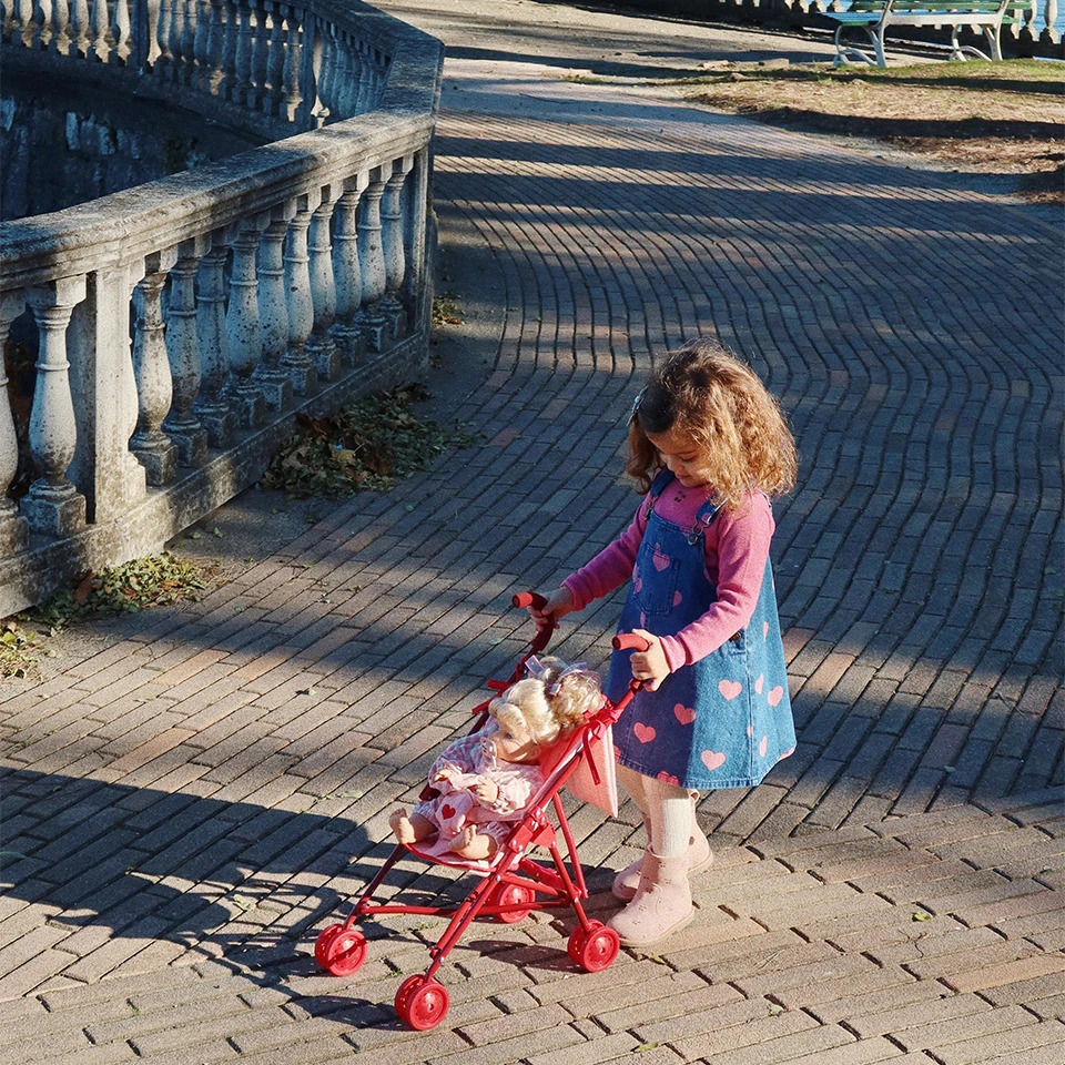 Girls Cute Embroidery Dress KS Toddler Kids Jeans Braces Jacket Girl Denim Sling Dresses Children Jean Pants Clothes Set 250319