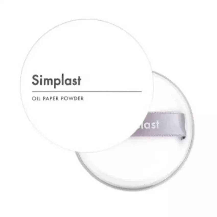 Original Makeup Tonymoly Simplast Loose Powder Durable Waterproof Invisible Hole Oil Control Matte Rare Cosmetics Beauty 250319