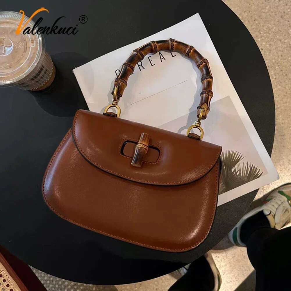 Retro Designer Bags Famous High Quality Women Cow Leather Fashion Shoulder Lady Elegant Bag