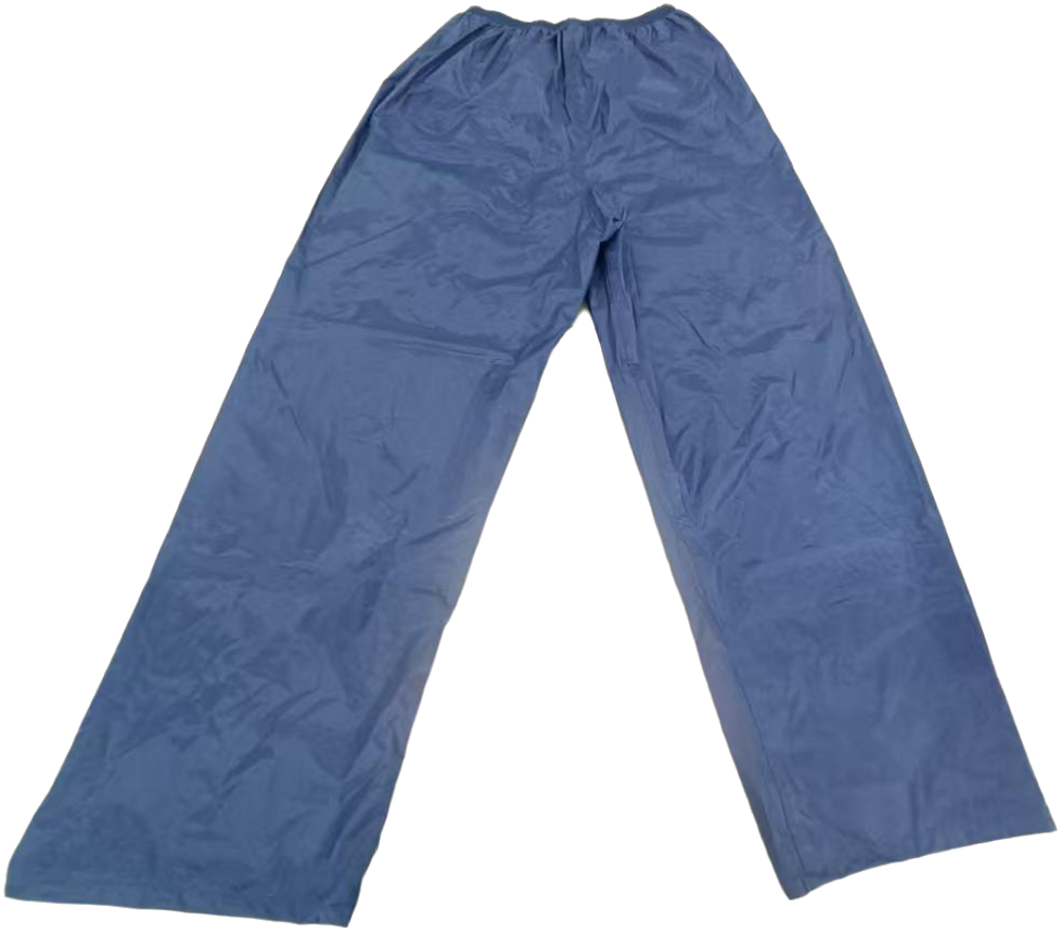 Full Coverage Adult Waterproof Ensemble with Visible PVC Reflections -Rain suit RS007