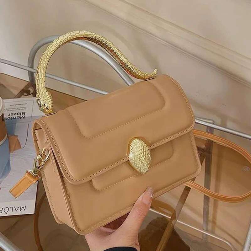 2025 New Designer Bag Free Shipping European Fashion Brand Light Luxury Women's Handbag High Quality Leather Women's Small Handbag Casual Wo
