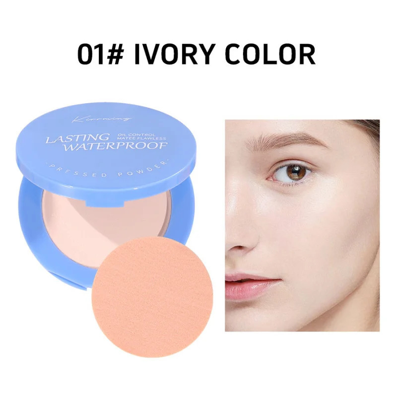 Only applicable for cross-border selling KirrmingPowder long-term waterproof oil control sealant matte makeup foreign exchange trading powder 250319
