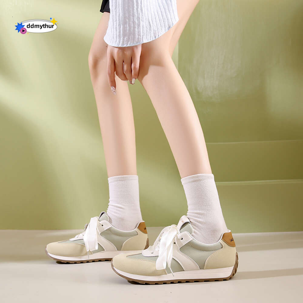 CRLAYDK Women's Sneakers Patchwork Casual Lace Up Non-Slip Walking Shoes Comfortable Tennis Running Fashion Sports Trainers ddmythur