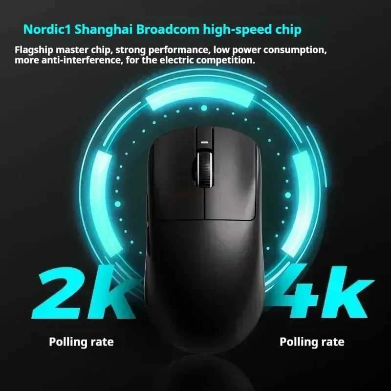 New Vxe Dragonfly R1 SE gaming mouse E-Sports Long battery life Paw3395 Lightweight ergonomic the third mock examination mouse Z250320