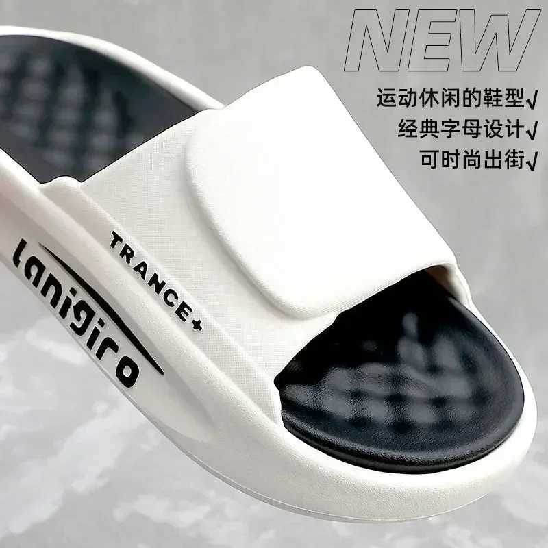 Summer mens couples garbage walking slider beautiful appearance outdoor wear thick bottom n-shaped slider indoor bathroom slider Y250320
