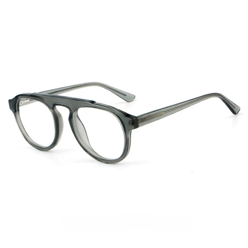 Men Glasses Frame Fashion Thick Acetate Square er Myopia Eyewear Handmade Optics Women Prescription Eyeglasses 250320