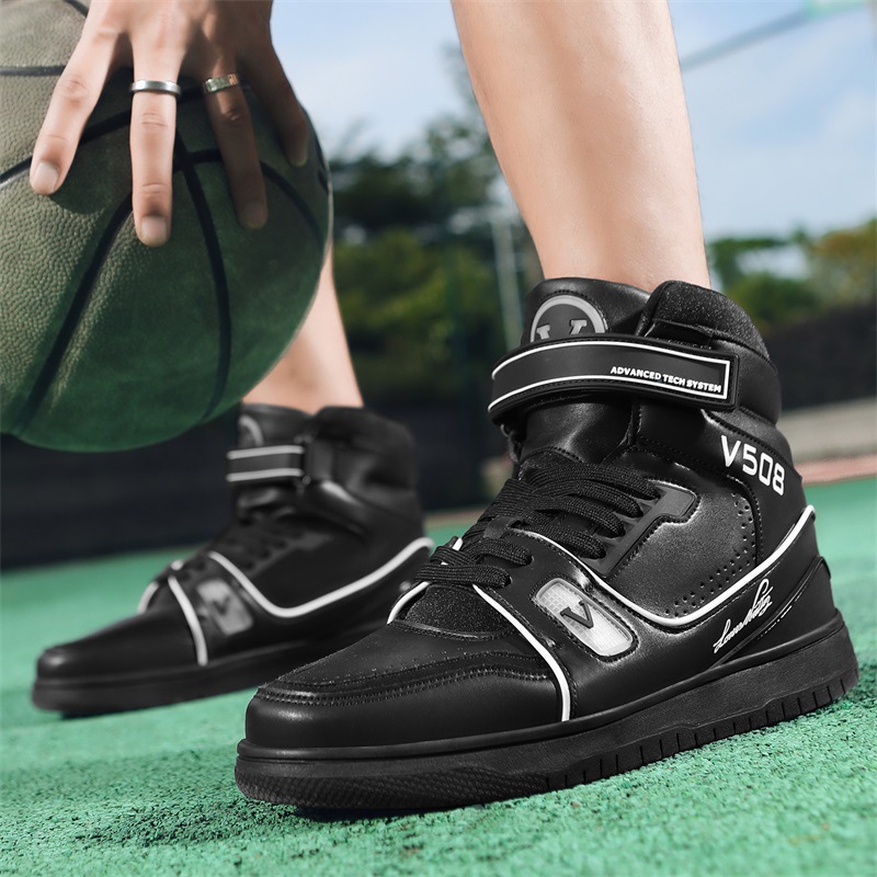 Basketball shoes Outdoor couples sports track shoes Luminous shoes High Top Doc Martens men's shoes Casual shoes 2025