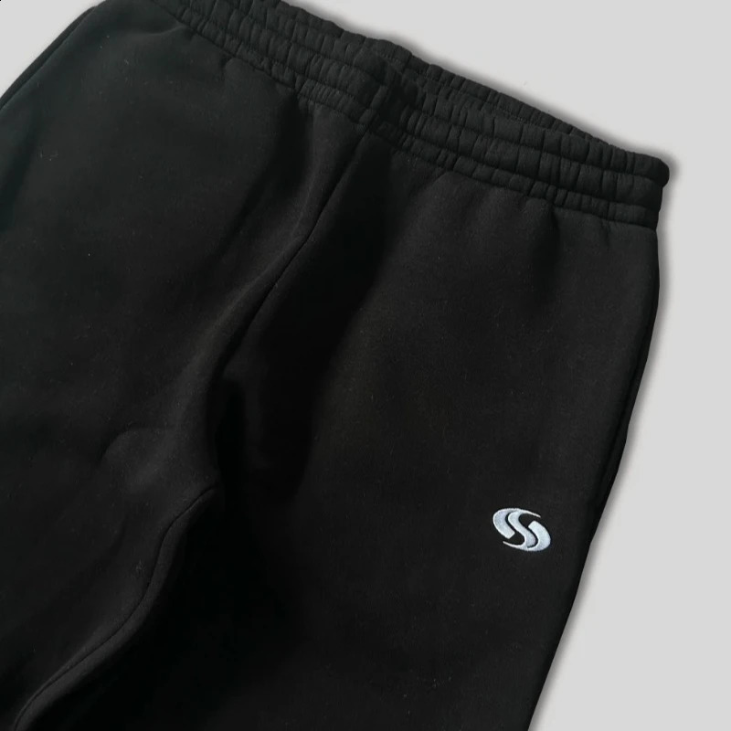 Y2K adjustable bagged cotton pants ed wide leg extended floor fashionable Harajuku hiphop mens sweater 250317