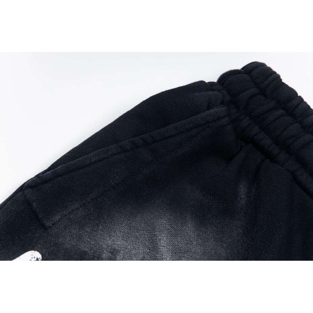 POPDADA New Summer Color Uniform Shorts Heavy Drawstring Logo Wide Casual Sweatshirt Pants For Men And Women Sports Slippers
