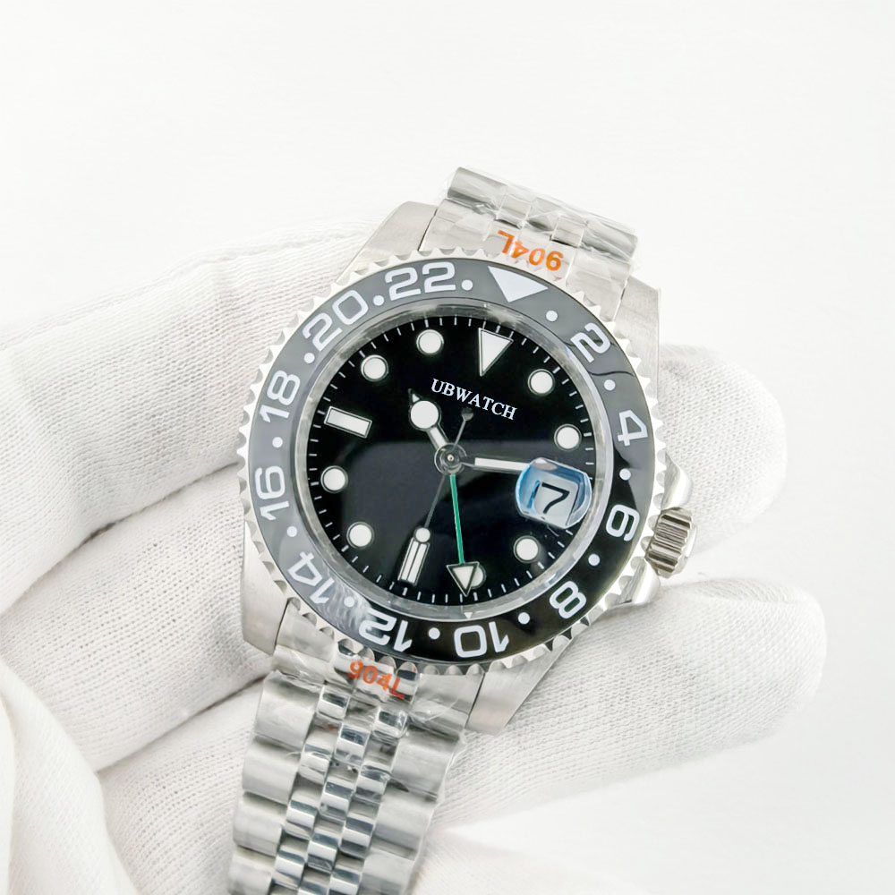 NEW STYLE RP3285 Automatic Movement Sapphire Glass Mens Watches 40MM Luminous Dial Luxury Sport Man Wristwatches