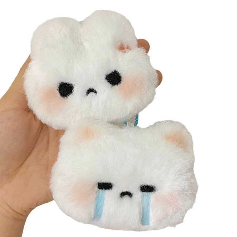 Cartoon Plush Rabbit Doll Toy Keychain Sweet Cute Bag Pendant Charm Car Keychain Accessories Female Couple Kawaii GiftXJ250319