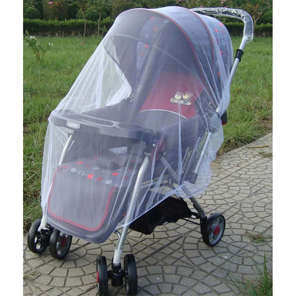 Cradle for Baby Bed Protector Stroller Mosquito Net Babies Cribs Infant Canopy Travel White Encryption Full Cover 250312