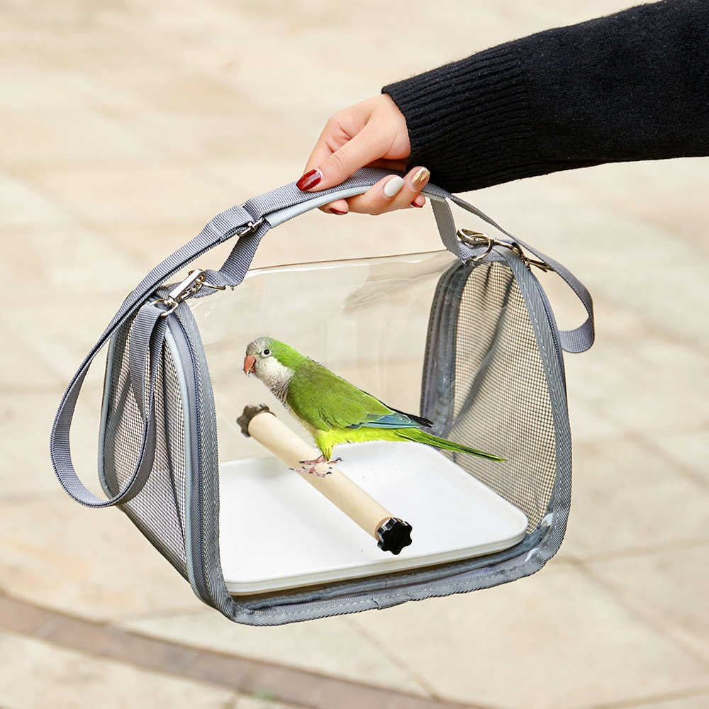 Parrot bag, bird bag, outdoor bag, pigeon, lizard, hamster, take out birdcage, household bird portable bag, small pet supplies 250315