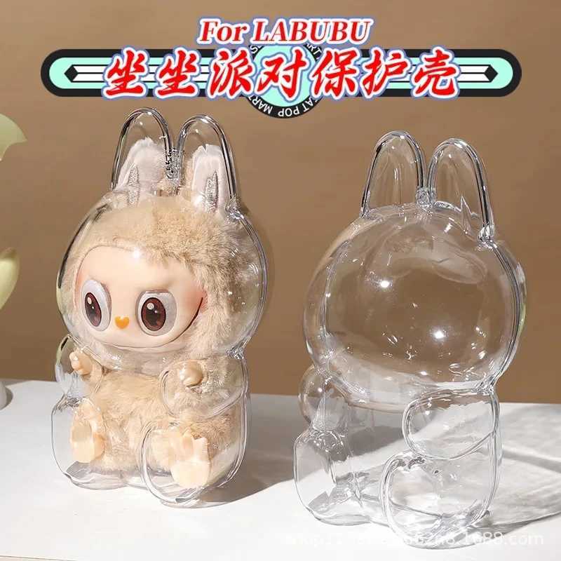 Labubu blind box has a seat series vinyl pendant doll model toy cute monster replica keychain toy Christmas giftXJ250319