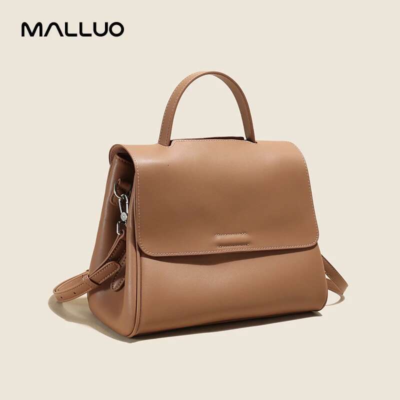 Women's Cowhide Genuine Leather Shoulder Bag Female Fashion Designer Handbags Ladies Commuting Large Capacity Bucket Bags