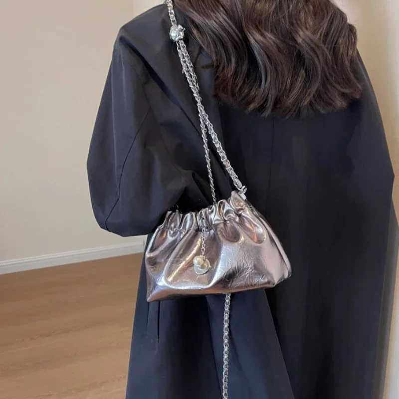 Y2K Millennium Bag Women 2025 New High Sense Shoulder Bags Summer Chain Bag Fashion Bucket Bag Messenger Bags Purses Handbags Y250319
