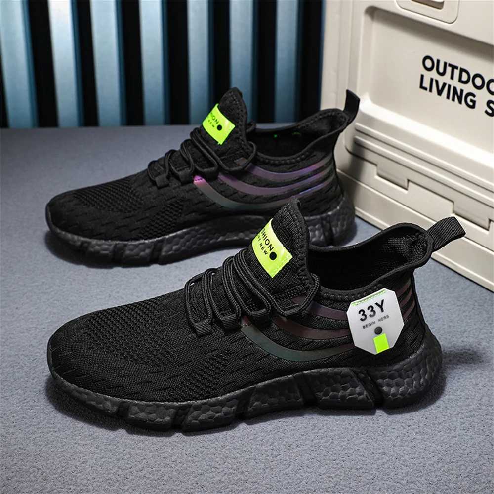 Mens Mesh Breathable Running Shoes Women Anti-Slip Casual Sneakers Couple Outdoor Jogging Shoes Elastic Male Female SneakersW250320